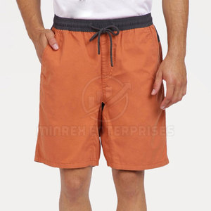 Shorts de sport pour hommes en coton 100% à séchage rapide, personnalisables, pour l'été - Product Image 1