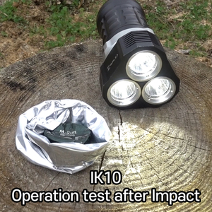 Zerobeam DX7 11000 Lumens 726M chùm khoảng cách lặn đèn pin dẫn ngọn đuốc không thấm nước cho mudflat hoạt động ngoài trời phiêu lưu - Product Image 6