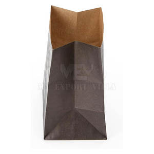 Sacs d'emballage alimentaire sandwich kraft hot dog pains de restauration rapide sac en papier matériau écologique sac refermable pour hot-dog sandwich - Product Image 3