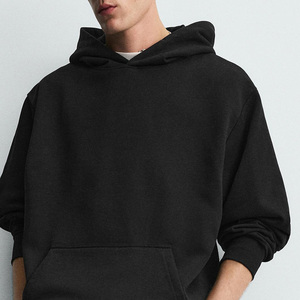 Drop Shoulder <b>Hoodie</b> <b>For</b> Men High Quality Wholesale Rate Pullover Design Customized Logo Solid Color Factory Price <b>Hoodie</b> 2026 - Product Image 4