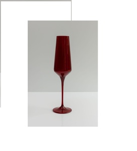 Buena Venta de jarrones de cristal de flores, diseño de cocina, jarrón impreso, forma redonda transparente, decoración del hogar, jarrón ovalado de cristal Meena - Product Image 1