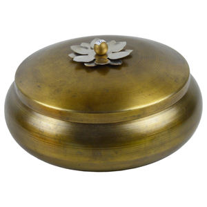 Jarra de Loto Iónica para Galletas y Café, Contenedor de Metal con Diseño de Hierro, Recipientes para Alimentos Secos, Diseño para Hoteles, Restaurantes y Hogar - Product Image 4