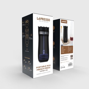 レプレッソポータブルマグフレンチプレスコーヒー & ティー - Product Image 1