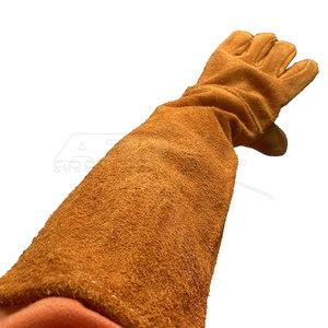 Gants de manipulation d'animaux de protection avec rembourrage épais Idéal pour la faune et le sauvetage Gants de manipulation d'animaux de travail - Product Image 5