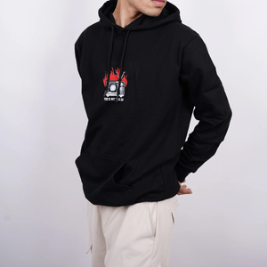 High Quality Custom Digital Printed 100% Cotton Winter <b>Plain</b> Dyed 400 GSM Mens <b>Hoodies</b> - Product Image 3