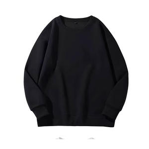 Alta calidad personalizado peso pesado 460GSM 100% algodón cuello redondo sudadera Color sólido hombres sudaderas con capucha y sudaderas - Product Image 2