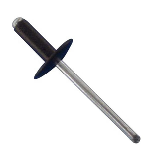 Rivets aveugles à tête dôme en acier et aluminium, peints en noir, 2,4 mm, 3 mm, 3,2 mm, 4 mm, 4,8 mm, 5 mm, 6,4 mm - Product Image 1
