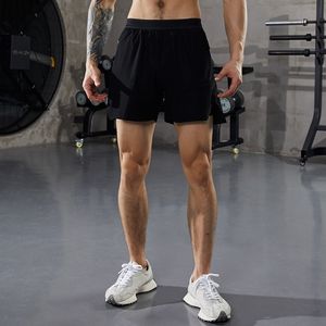 Pantalones cortos para correr 2 en 1 de talla grande para hombre, pantalones cortos de entrenamiento transpirables de secado rápido con forro, pantalones cortos deportivos atléticos, envío DDP - Product Image 5