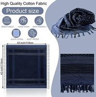 FLYING EAGLE Syal Shemagh Keffiyeh Kanvas Katun 100% Kustom Unisex Motif Kamuflase Solid Cetak Digital Ramah Kulit Bernapas