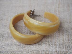 Pendientes de Cuerno de Búfalo para Niñas, Pendientes de Mujer, Joyería de Cuerno, Cuerno Natural para Mujer, Alta Calidad - Product Image 3