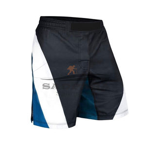Short de boxe léger pour hommes confortable grande taille tissu à séchage rapide entraînement de gymnastique vêtements de combat sublimé Mma Muay Thai Shorts - Product Image 6