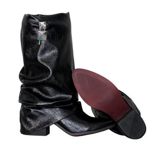 Bottines mi-mollet amples pour femmes - Product Image 5