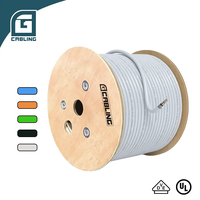 Câble réseau Ethernet Gcabling 305m 1000ft Cat 6 6a 7 8 4 paires OFC CU blindé Cat6 Cat6a Cat7 Cat8 SFTP S/FTP