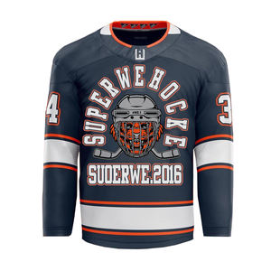 Vêtements de hockey sur glace respirants légers haute performance vêtements d'équipe professionnels pour l'entraînement et les matchs coupe athlétique - Product Image 3