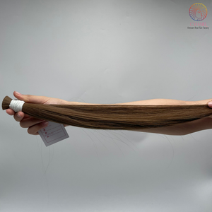 Qualité supérieure 100% vierge cuticule brute alignée un donneur de cheveux #6 couleur 20 pouces Texture naturelle droite cheveux humains - Product Image 6