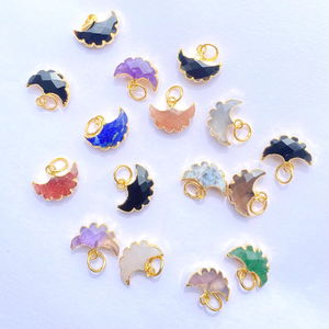 Brass Silver Plated <b>Amethyst</b> Charm Silver Plated Eagle Wing Shape Charm <b>Pendant</b> Jewelry Making Lot Of <b>Pendant</b> - Product Image 4