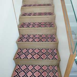 Alfombra con Estampado de Patrones Geométricos, Diseño Moderno Tejido Suave para Interiores, Alfombra de Pasillo - Product Image 2