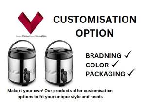 Leader dans la vente de gourdes isothermes de qualité supérieure de 12 L, grand seau à eau chaude/froide/glace avec bouton-poussoir pour le camping - Product Image 3