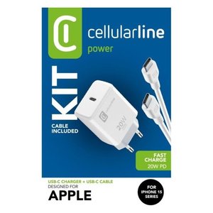 Kit de Cargador USB Tipo-C de 20W con Entrega de Energía ACHIPHKITC2CPD20WW Blanco, Cargador de Coche, Adaptadores - Product Image 2