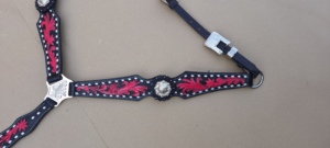 Premium Western Saddle Tack <b>Set</b> Headstall Breast Collar Horse Equipment Horse <b>Accessories</b> Horse Product - Product Image 3