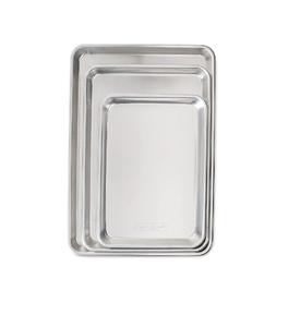 Plateau de service ovale en acier inoxydable pour décoration de mariage Plateau de service de fruits en laiton nickelé à vendre - Product Image 3