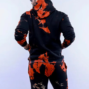 Conjunto Deportivo de Dos Piezas Tie Dye para Hombre, Ropa Deportiva Transpirable para Adultos para Invierno, Conjunto Deportivo Tie Dye al por Mayor al Mejor Precio - Product Image 3