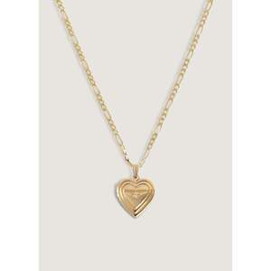 Maison Ribbed Heart Diamond Necklace Elegant Diamond <b>Locket</b> Pendant - Product Image 6