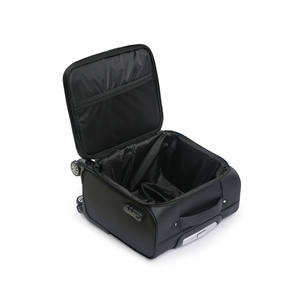 <b>Black</b> Imperial Design Collection Business Cabin Size Unisex Flight Attendant Pilot <b>Suitcase</b> with Caster Wheels Not Washable - Product Image 5