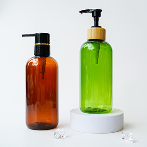 OEM ODM 300ml PET Plastic <b>Bottle</b> Multicolor with Several <b>Dispensers</b> for Cosmetic Shampoo Conditioner From Vietnam Factory - Product Image 3