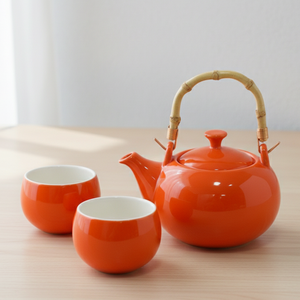 Ensemble de théière en porcelaine durable de qualité supérieure 3460982SETD-0.5, design nordique, 500 ml - Product Image 1