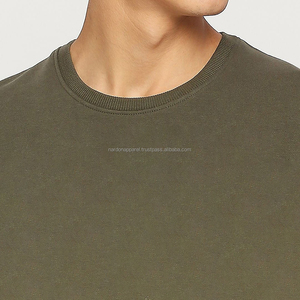 Nardon Apparel Sudadera para hombre Algodón Rib Cuello redondo Streetwear Up Shoulder Fit Sudaderas con capucha y sudaderas para hombre - Product Image 6