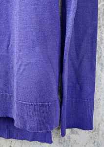 Recién llegado, suéter informal de invierno para mujer, tejido plano de lana/viscosa, calidad y cómodo, cuello redondo, patrón sólido - Product Image 4