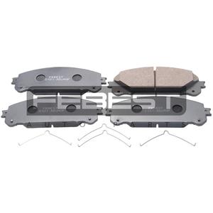 Set di pastiglie freno anteriori FEBEST (0101-ASU40F) - Product Image 1