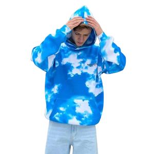 Vêtements streetwear en gros, marque privée, mode urbaine, tissu urbain, broderie, tie-dye, imprimé graphique, coton épais - Product Image 1