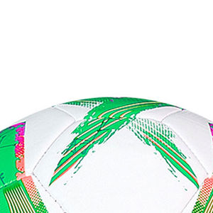 Nueva llegada Mejor diseño Balón de fútbol Venta caliente Material de cuero Tamaño personalizado Servicio OEM Alta calidad Precio económico - Product Image 5