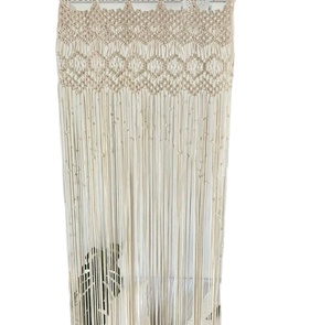 Wall Decoration / Macrame <b>Door</b> Curtain 225 Macrame <b>Door</b> Curtain | Large Wedding Backdrop Wall Hanging Tapestry - Product Image 1