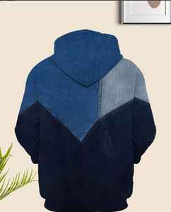 Sudadera con Capucha Premium para Hombre, Ultra Cómoda y Acogedora, 100% Algodón, Bordada, Lisa, Teñida con Impresión Digital para Invierno - Product Image 2