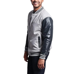 Veste universitaire de baseball à manches en cuir de haute qualité à la mode pour hommes vestes Varsity Letterman pour hommes du Pakistan - Product Image 3