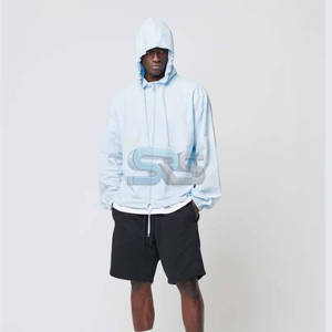 Basics Cotton Blended <b>Men's</b> Classic Zip Up Hoodie Lightweight Fashion Sportswear Gym Fitness Training Hooded Hoodie - Product Image 5