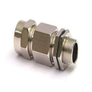Presse-étoupes en aluminium durables pour les connecteurs anticorrosion de haute résistance de protection électrique industrielle de câblage - Product Image 1