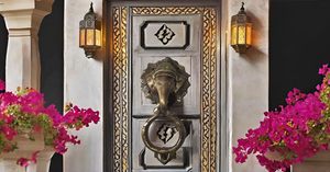 Modern Elephant Head <b>Door</b> Knocker and Drawer Pull Ring <b>Handle</b> Knob Durable Brass Metal Hardware with Screw Installation - Product Image 2