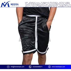 Short de compression d'été à séchage rapide pour homme High Street Short de course d'entraînement à motif solide Short de sport à sublimation avec cordon de serrage - Product Image 3