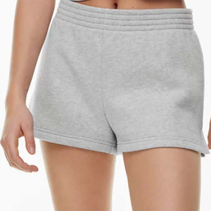 Shorts de survêtement respirants 100% coton pour femmes Shorts décontractés de gymnastique avec logo personnalisé Prix de gros Teint uni - Product Image 6
