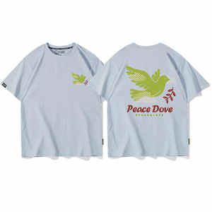 T-shirts pour hommes, commande en gros, 100% coton, col rond, écologiques, anti-boulochage, fournisseur d'usine, OEM ODM - Product Image 3