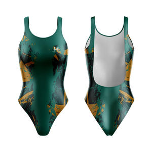 Custom New <b>Women's</b> Professional Training <b>Tight</b> Bikini Swimsuit <b>Sexy</b> Crossover Beautiful Back New Arrival Swimming Bodysuit - Product Image 4