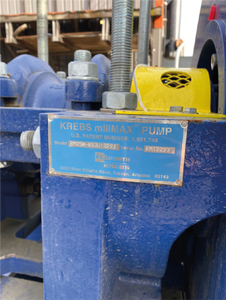 Bomba de Lodo KREBS MillMAX RM250-B53U12293 Serie KM12293, Bomba de Lodo para Minería, Equipo de Transferencia Industrial, Origen Estadounidense - Product Image 1