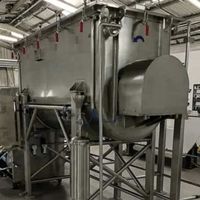 Ligne de production de lait pasteurisé et produits chimiques à l'avoine, personnalisée en usine, en acier inoxydable 316L, avec moteur automatique, la plus vendue
