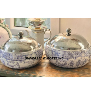 หม้ออุ่นอาหารทำจากไม้หม้อตุ๋นทำด้วยมือทำจากเรซินไม้ - Product Image 6