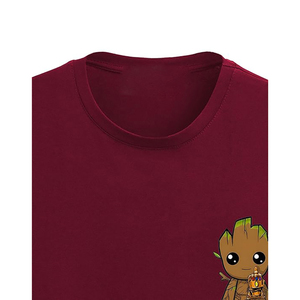 เสื้อยืดผู้ชายผ้าฝ้ายออร์แกนิกทรงพอดีตัวเสื้อยืดผ้าฝ้าย100% กราฟิกแบบพรีเมี่ยม - Product Image 4