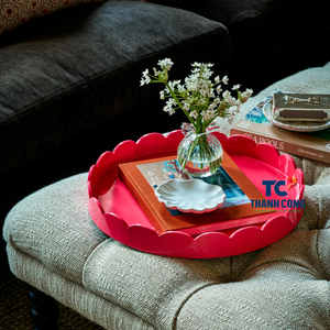 Plateau de laque élégant le plus vendu au Vietnam fabriqué pour la configuration des repas d'hôtel de luxe et le style de maison moderne élégant - Product Image 1